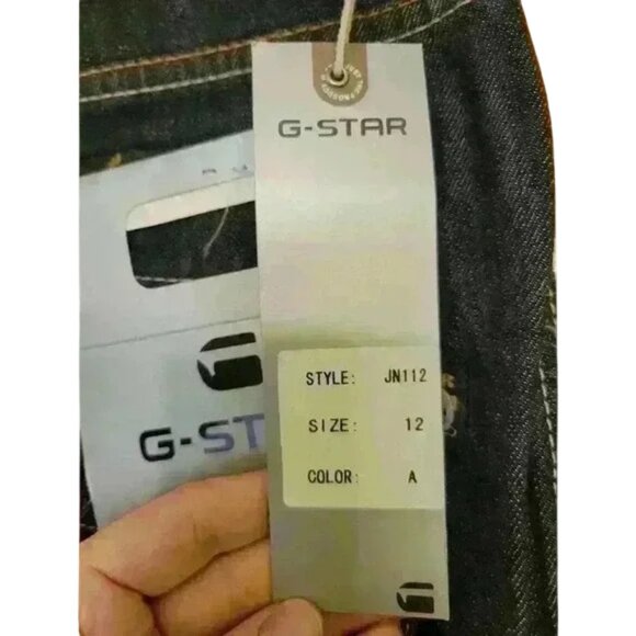 G-star cargo pants blue junior's size 12 - Picture 3 of 4